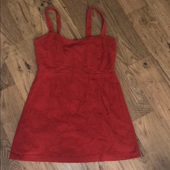 Free People Dresses & Skirts - Free People Red Mini Dress